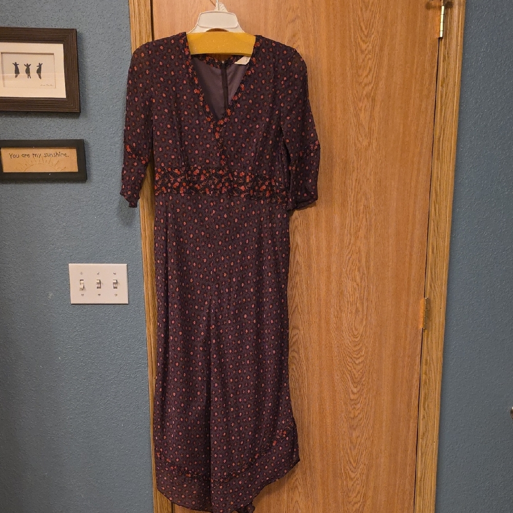 J. Jill Purple and Pink Dress
